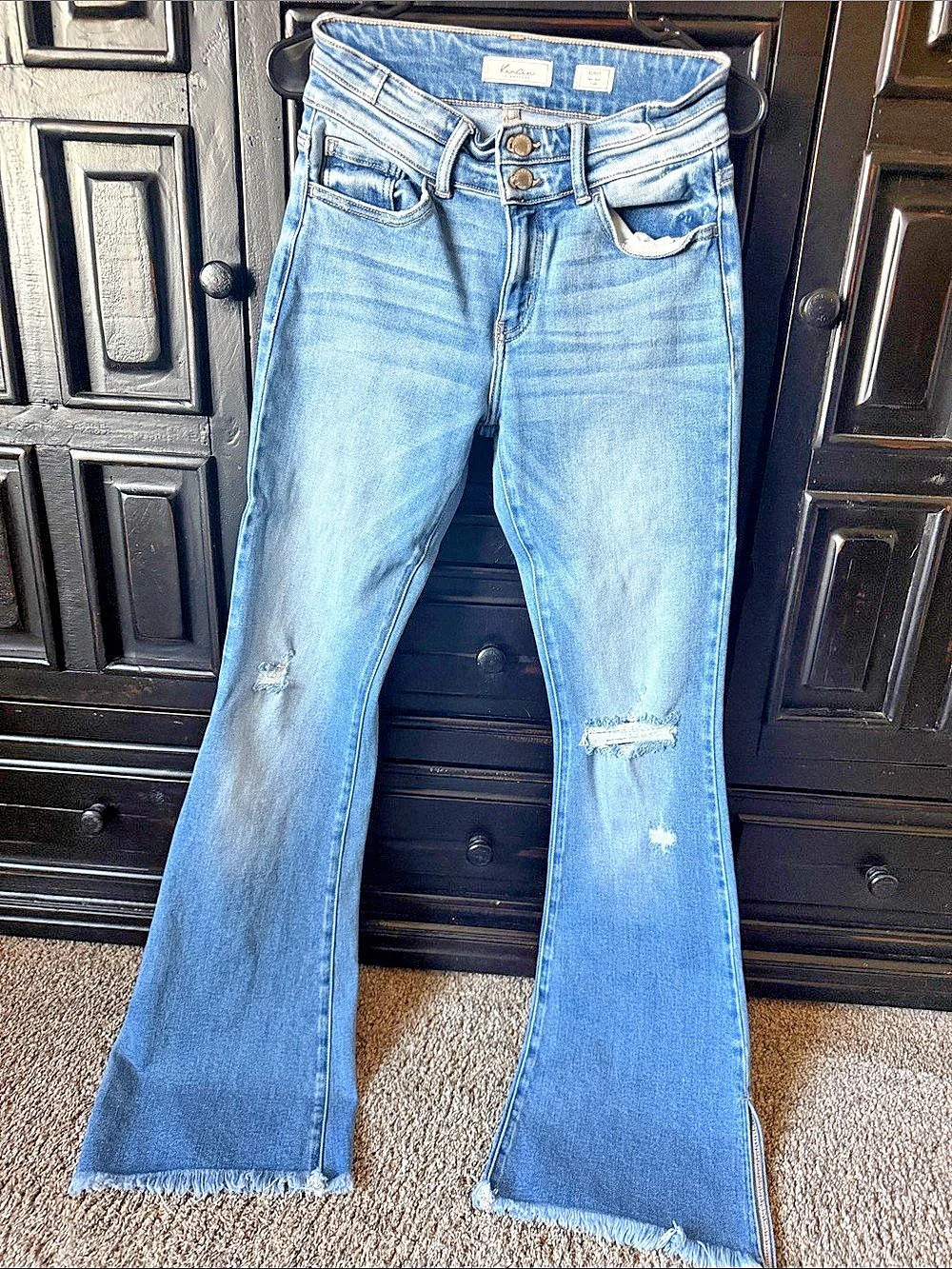 KanCan Flare Jeans in Blue Waist 27